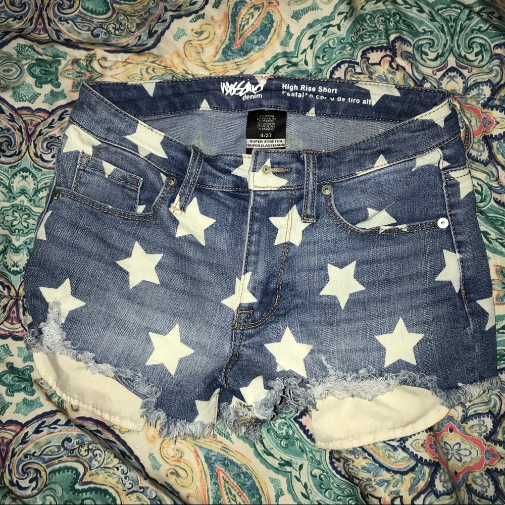 🔴 Cut off star shorts